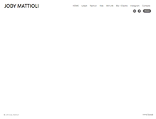 Tablet Screenshot of jodymattioli.com